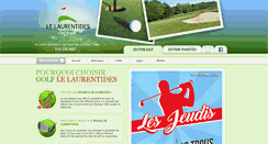 Desktop Screenshot of lelaurentides.com
